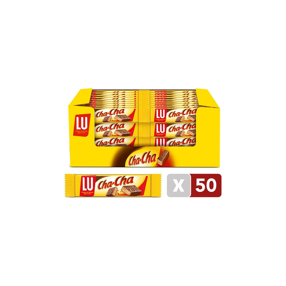Cha Cha - Pack de 50 Biscuits (27 g) : : Epicerie 